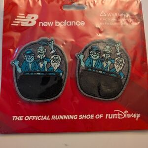 New Balance Silver Shoelace Clip-Ons